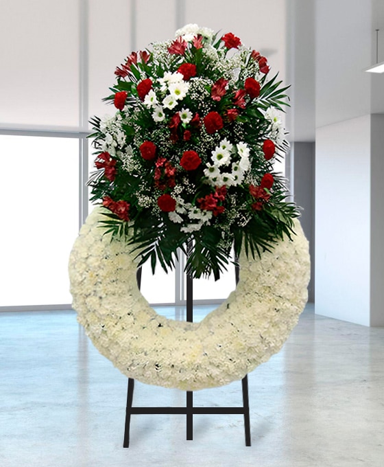 Envío de flores funerarias al tanatorio Funetxea